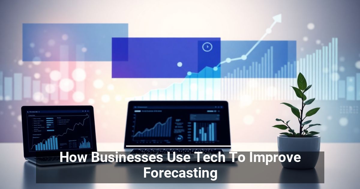 How Businesses Use Tech To Improve Forecasting
