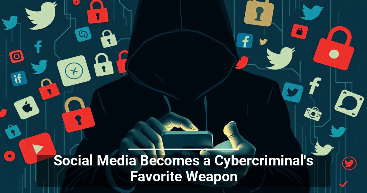 Social Media Becomes a Cybercriminal’s Favorite Weapon